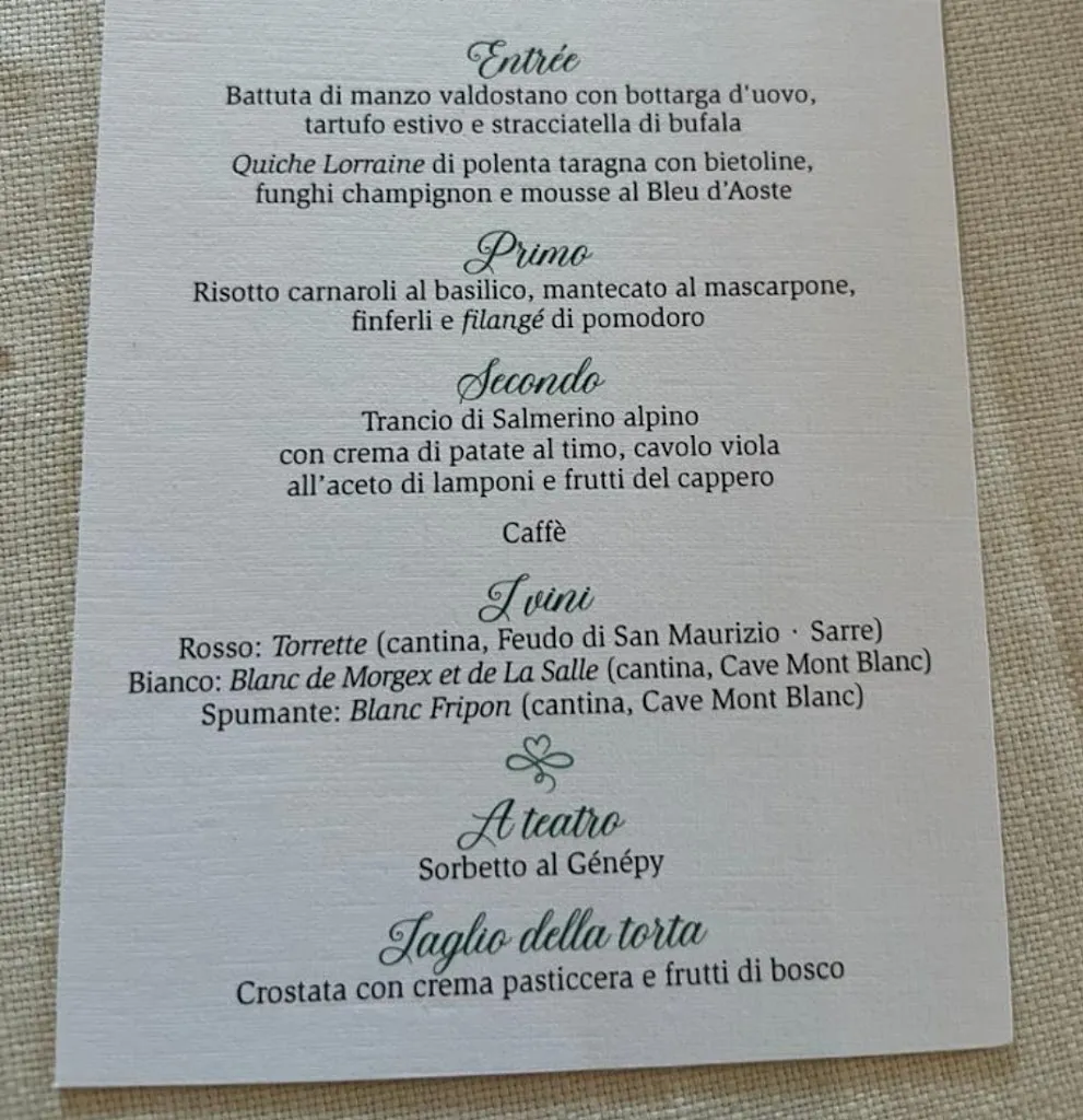 Menu_La Grolla Chalet & Restaurant_Courmayeur_image_1