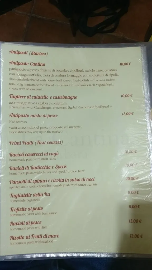 Menu_Ristorante La Cantina di Barbara_Carrodano_image_4