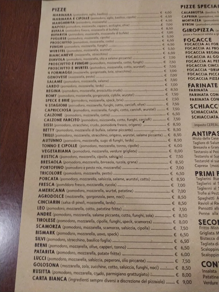 Menu_Cinciarin Pizzeria & Restaurant_Casarza Ligure_image_2