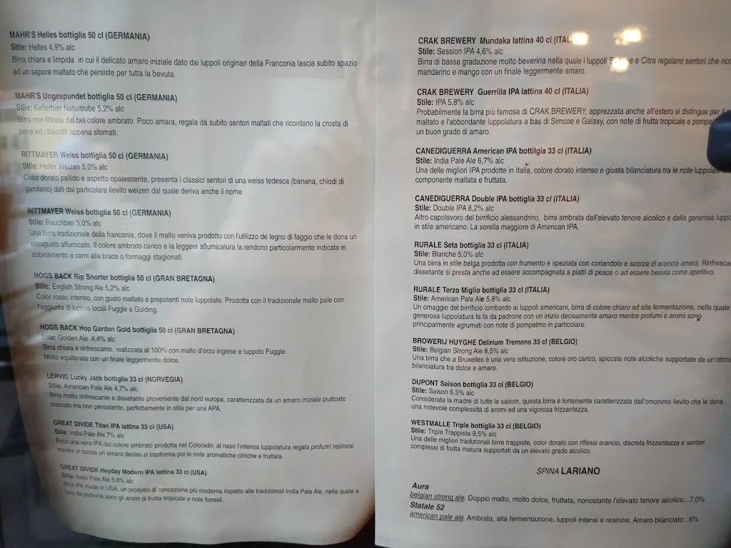 Menu_INTAPUNTA Pizzeria Birroteca_Casarza Ligure_image_4