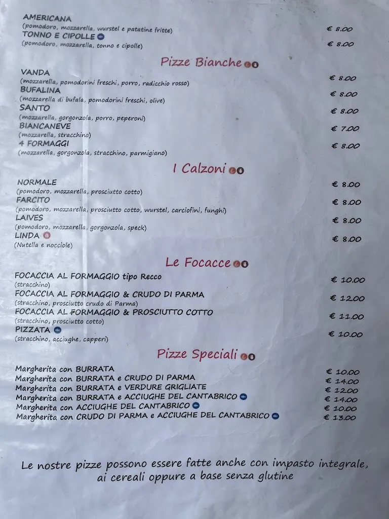 Menu_Le Gardenie - Pizzeria_Casarza Ligure_immagine_2