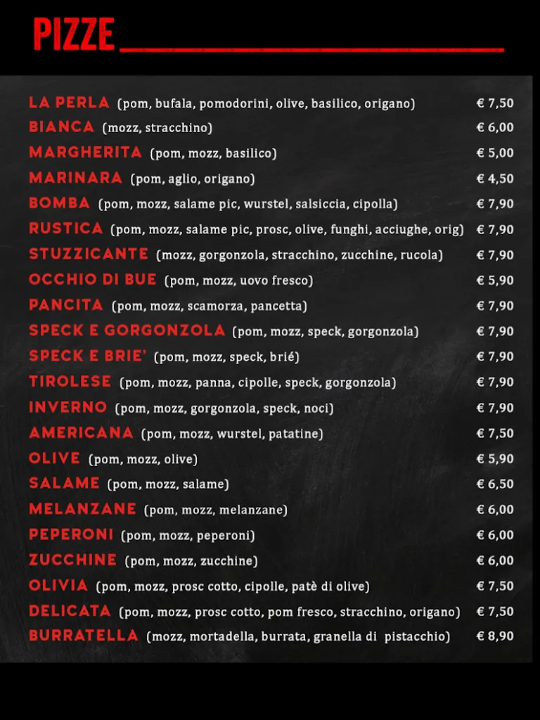 Menu_Pizzeria La Perla_Casarza Ligure_image_2