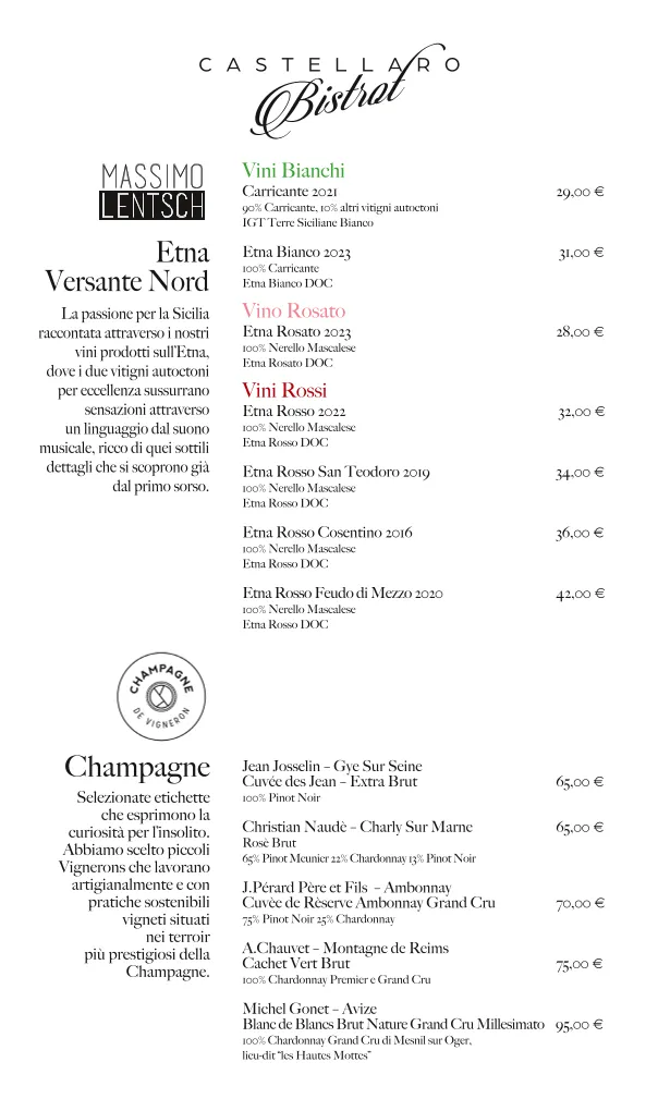 Menu_Castellaro Bistrot_Castellaro_image_2