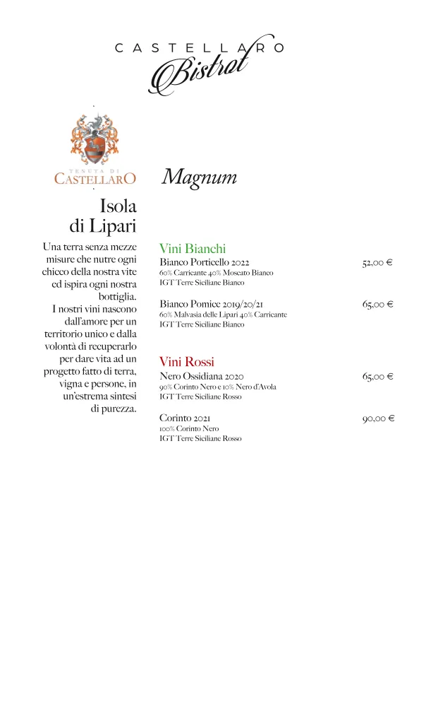 Menu_Castellaro Bistrot_Castellaro_image_3
