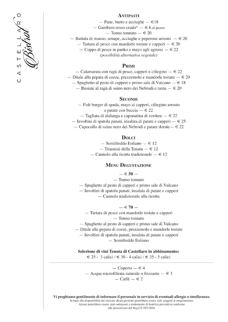 Menu_Castellaro Bistrot_Castellaro_image_4