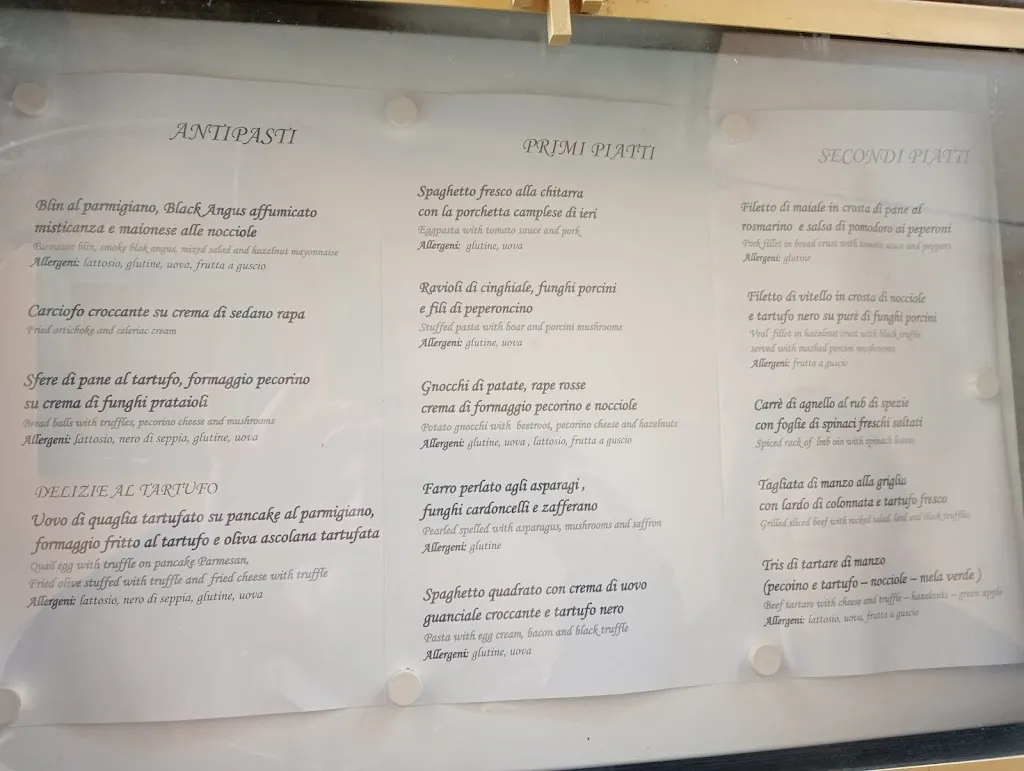 Menu_Il Tubero d'oro_Campli_immagine_1