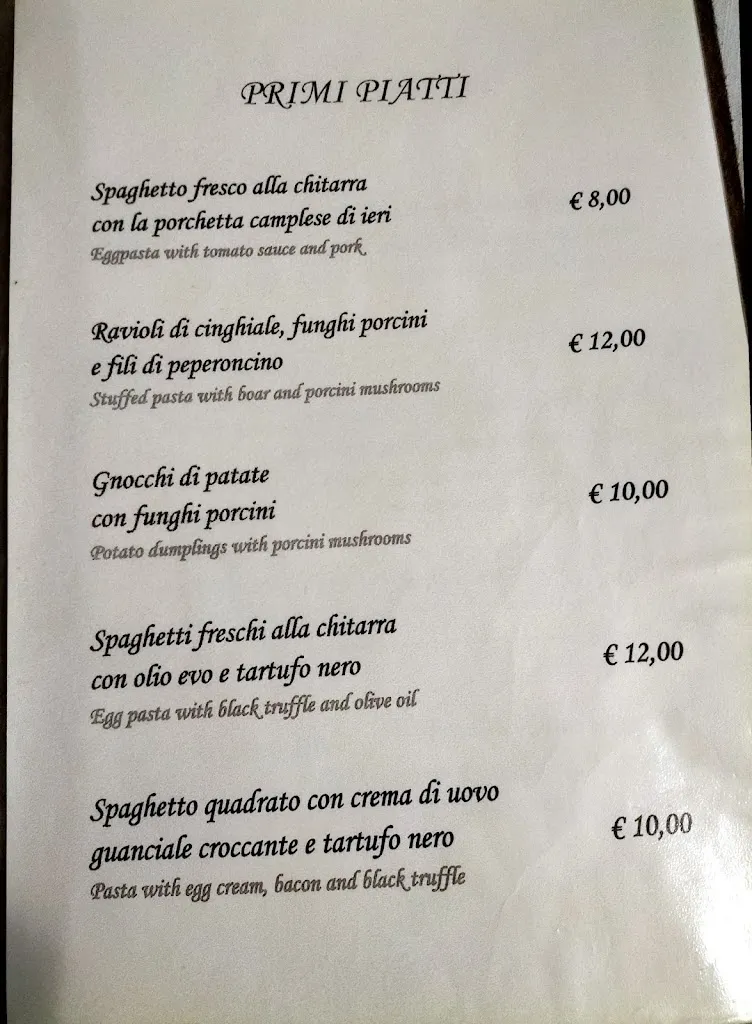 Menu_Il Tubero d'oro_Campli_immagine_2