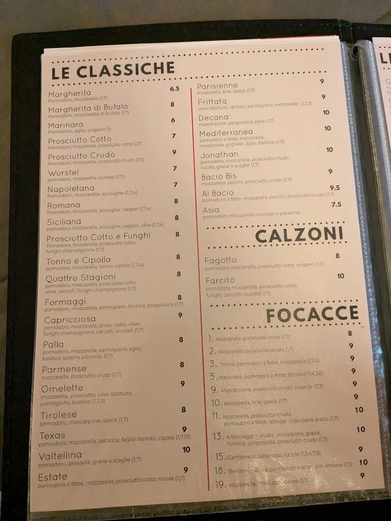 Menu_Pizzeria Al Bacio_Castelnuovo Magra_image_4
