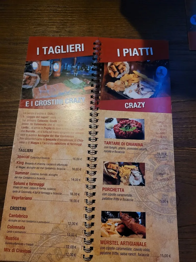 Menu_Castelnuovo's Crazy Beer_Castelnuovo Magra_image_1