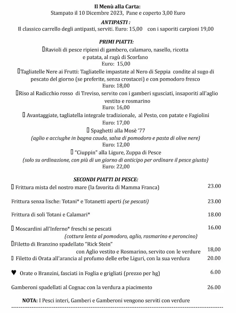 Menu_Ristorante Mosè_Celle Ligure_image_1