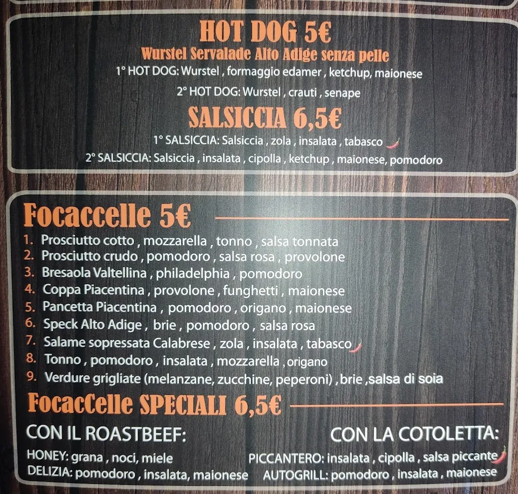 Menu_La Ghironda beer & grill_Celle Ligure_image_1