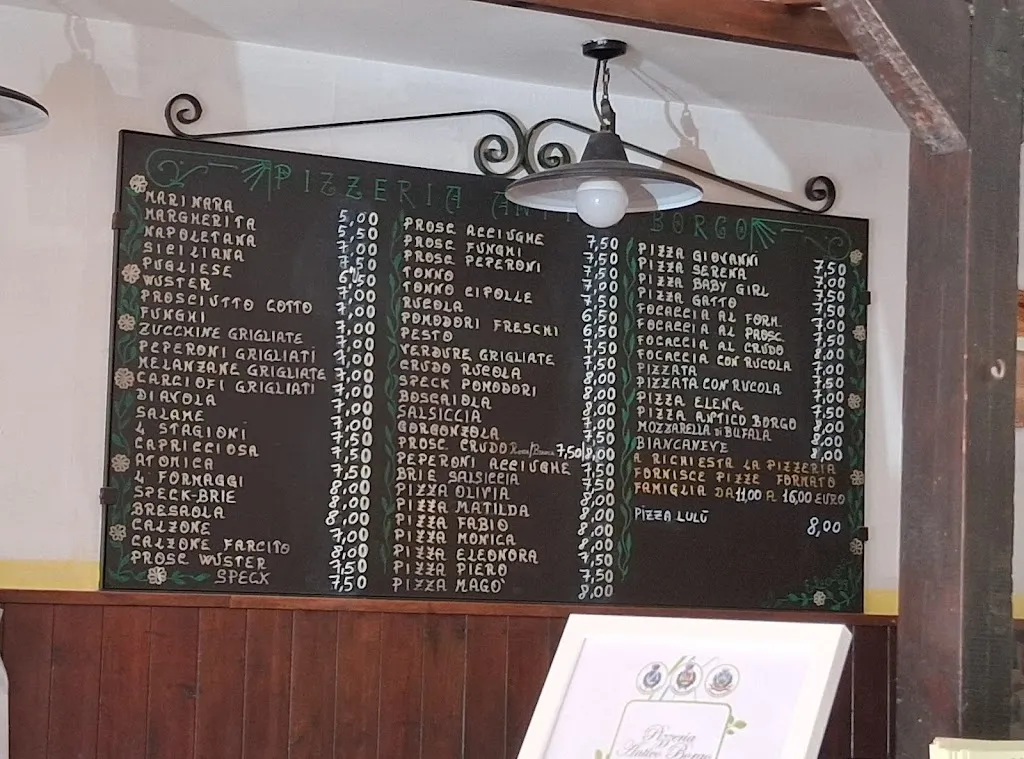 Menu_Pizzeria D'Asporto Antico Borgo_Cogorno_image_1