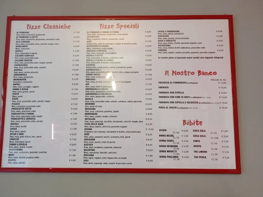 Menu_Pizza Da Willy pizzeria d'asporto._Cogorno_image_1