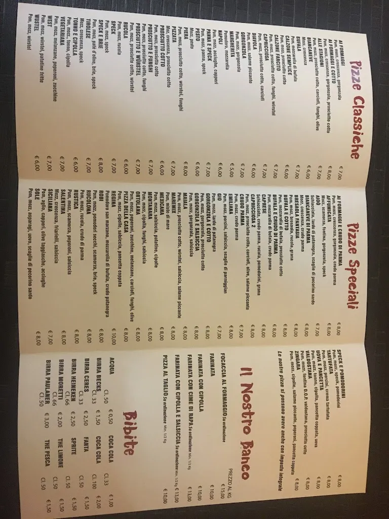 Menu_Pizza Da Willy pizzeria d'asporto._Cogorno_image_4