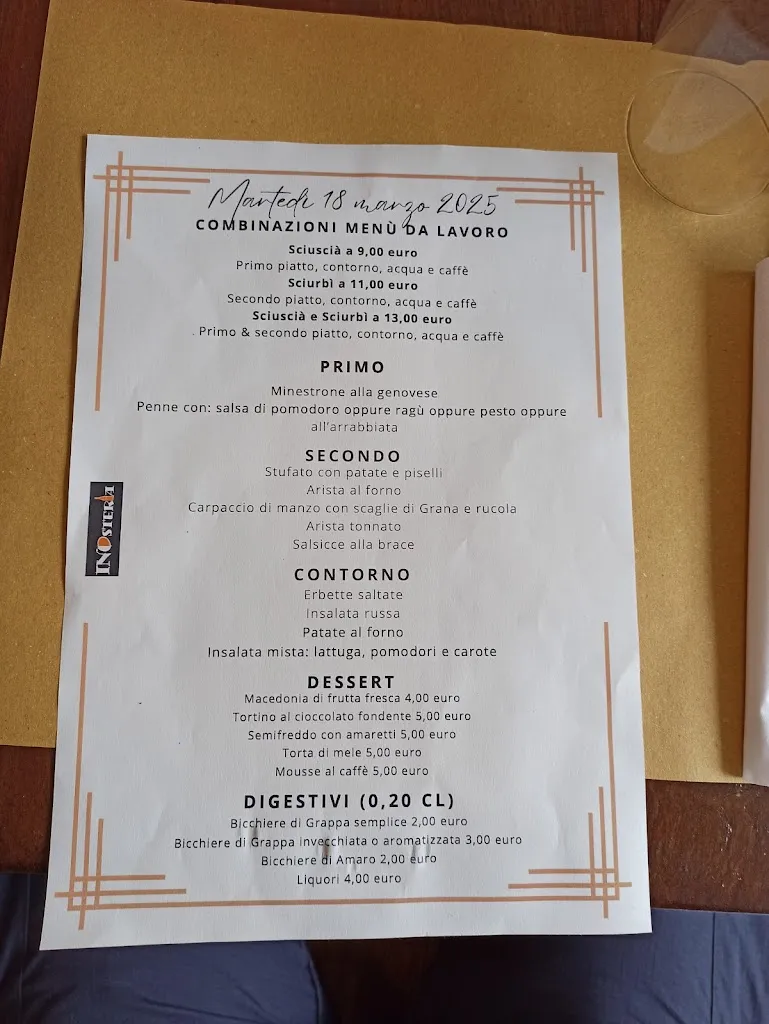 Menu_Inosteria Di Donatella Torre Ristorante_Coreglia Ligure_image_1