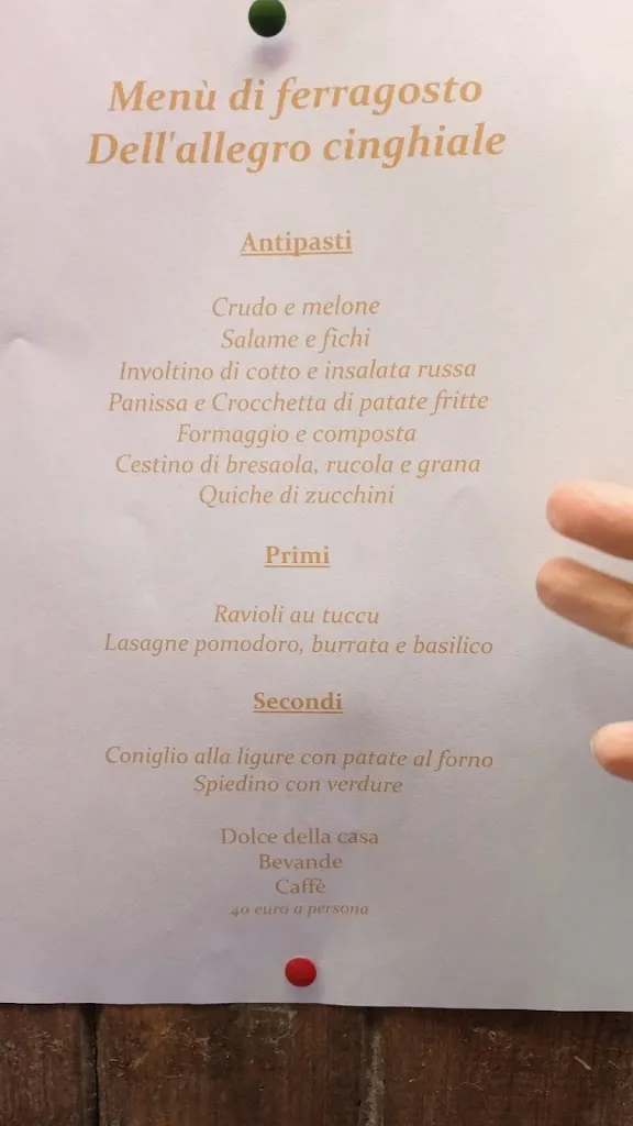 Menü_Osteria L'Allegro Cinghiale_Crocefieschi_Bild_3