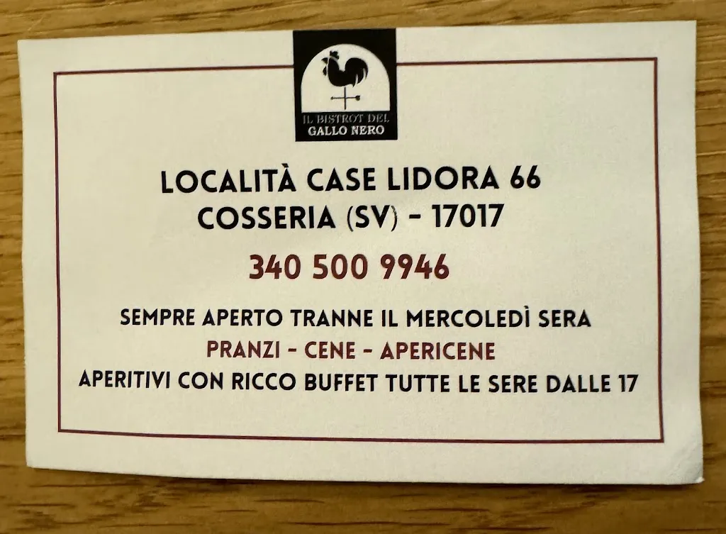 Cristian Bianchi_Il Bistrot del Gallo Nero_Cosseria_review