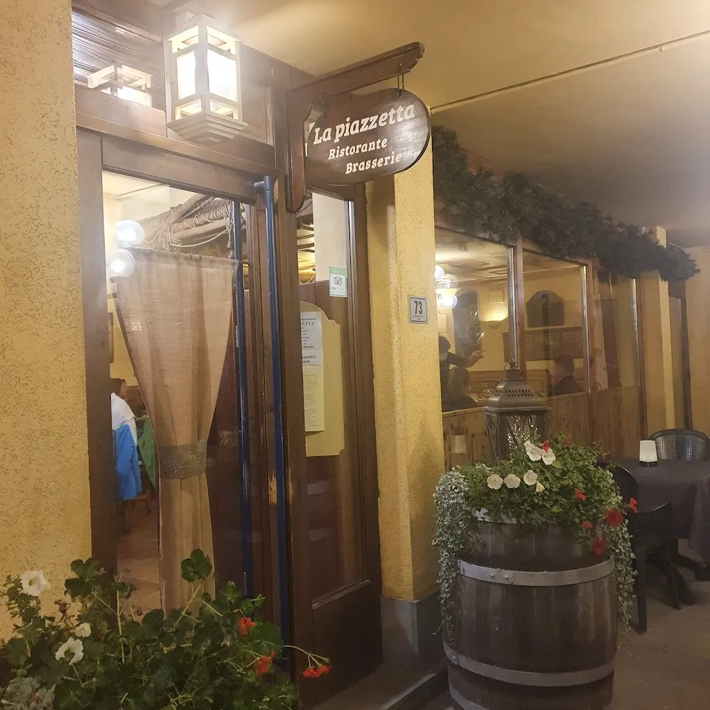La Piazzetta restaurant in Gressan