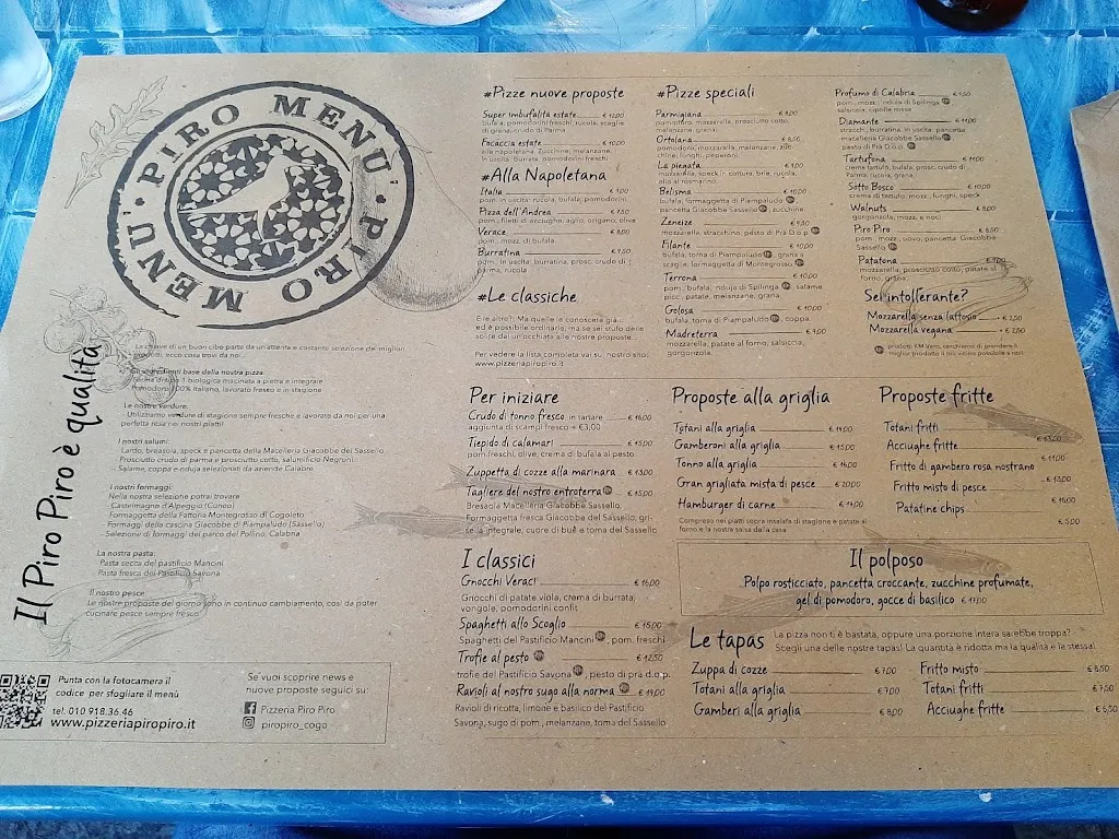 Menu_Pizzeria Ristorante Piro Piro_Cogoleto_image_1