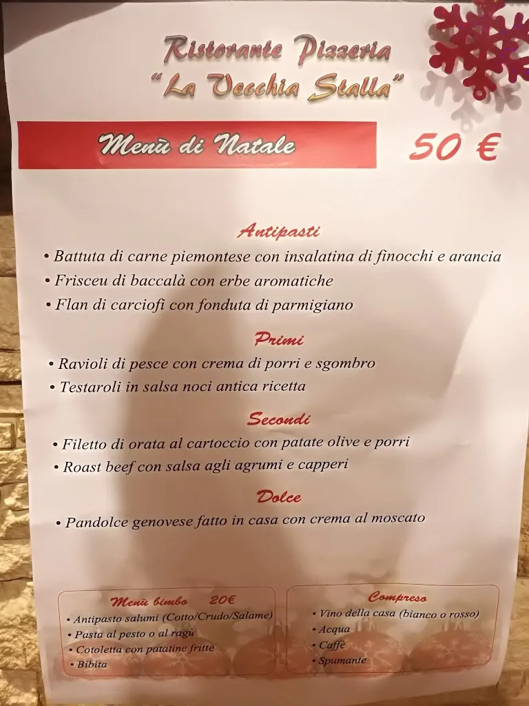 Menu_Ristorante pizzeria La vecchia stalla_Cogoleto_immagine_4