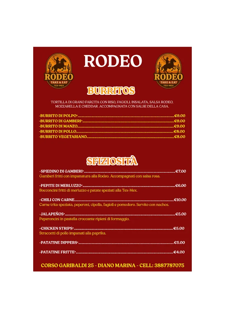 Menu_Rodeo Tex-Mex_Diano Arentino_immagine_3