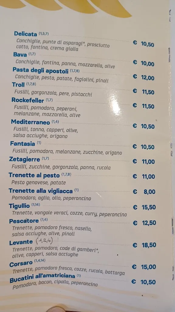 Menu_Spaghetteria Macaroni_Diano Marina_image_3