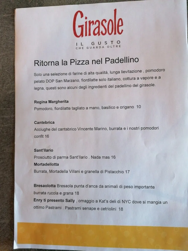 Menu_Girasole Pizza & Griglia_Diano Castello_image_1