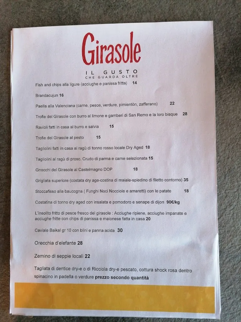 Menu_Girasole Pizza & Griglia_Diano Castello_image_3