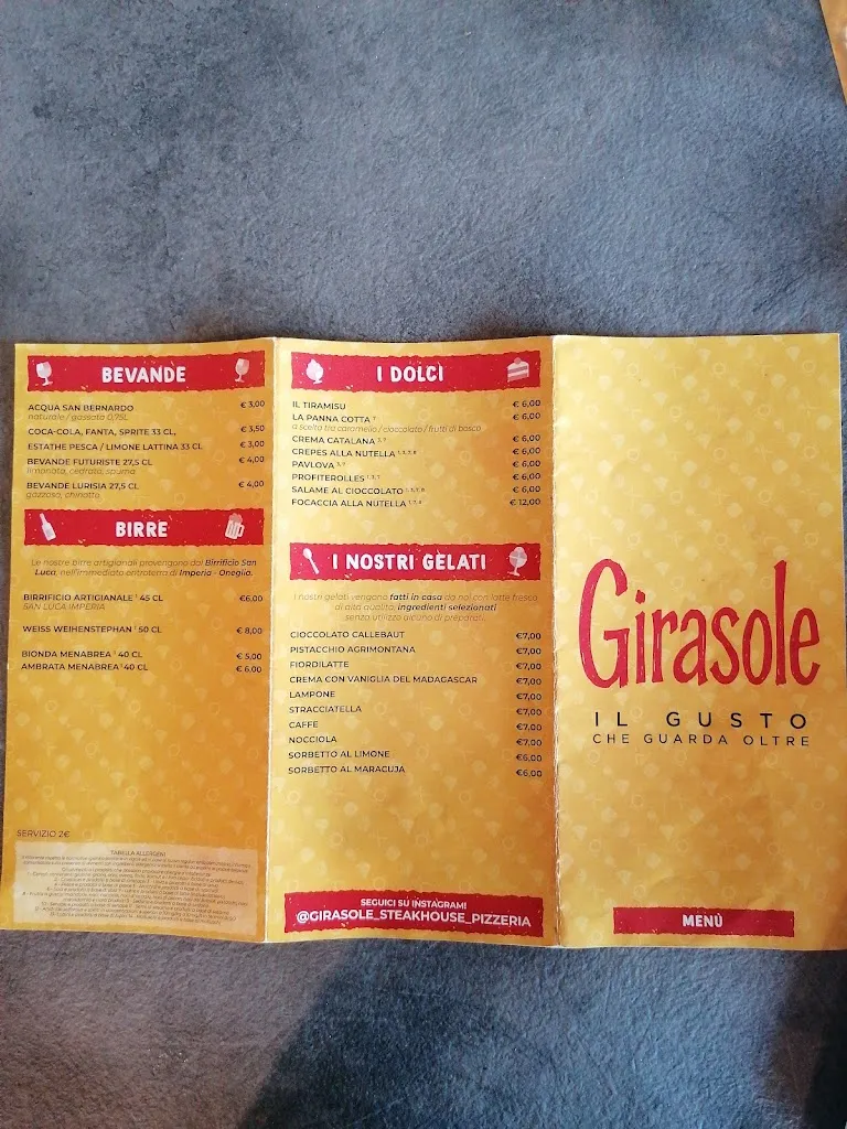 Menu_Girasole Pizza & Griglia_Diano Castello_image_4