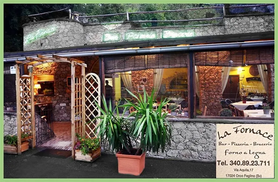 La Fornace restaurant in Feglino