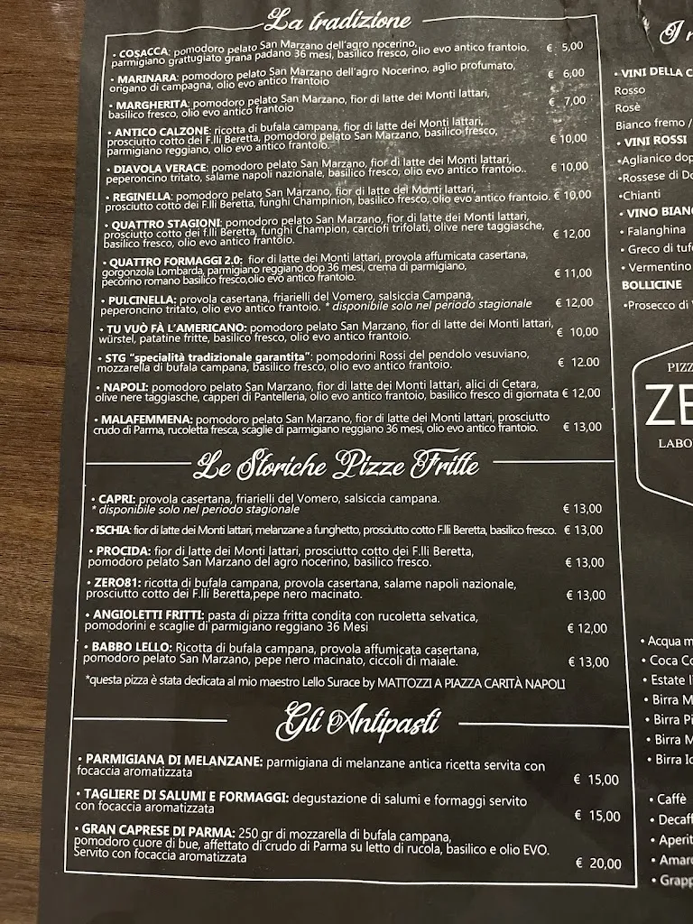 Menu_Pizzeria - Friggitoria Zero 81_Dolceacqua_image_1