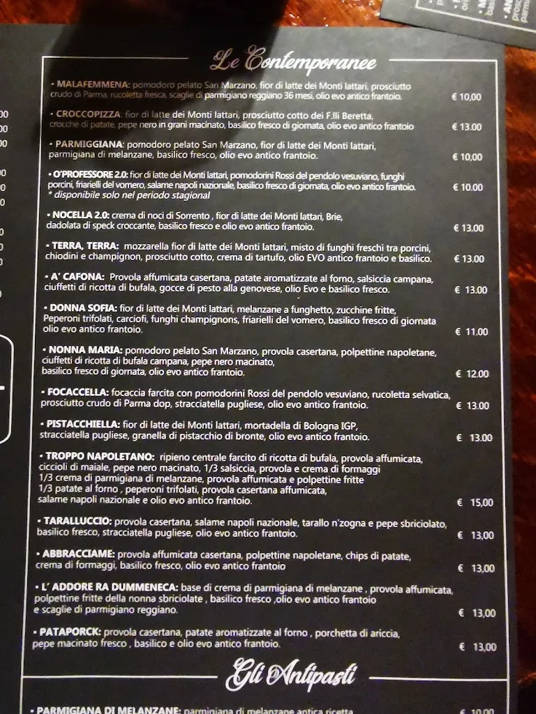 Menu_Pizzeria - Friggitoria Zero 81_Dolceacqua_image_4