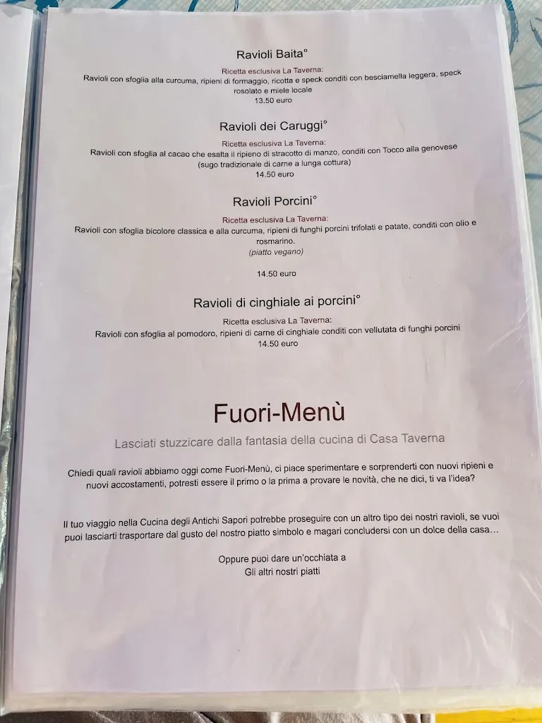 Menu_La Taverna Val Trebbia_Gorreto_immagine_2