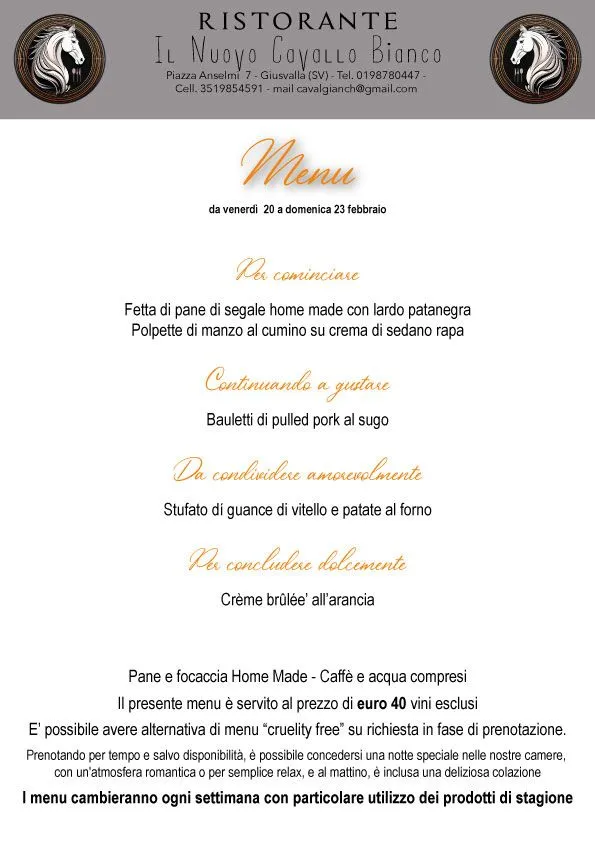 Menu_BAR-Ristorante il Nuovo Cavallo Bianco_Giusvalla_image_1