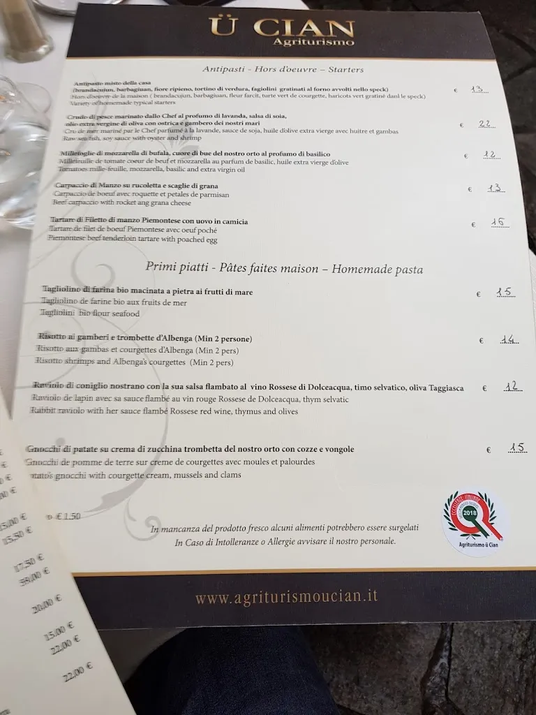 Menu_Farmhouse U Cian Davide Di Rebaudo_Isolabona_image_3