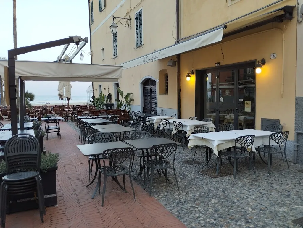 A Ciassa restaurant in Laigueglia