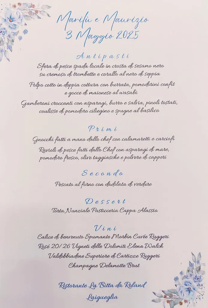 Menu_Ristorante La Bitta_Laigueglia_image_1