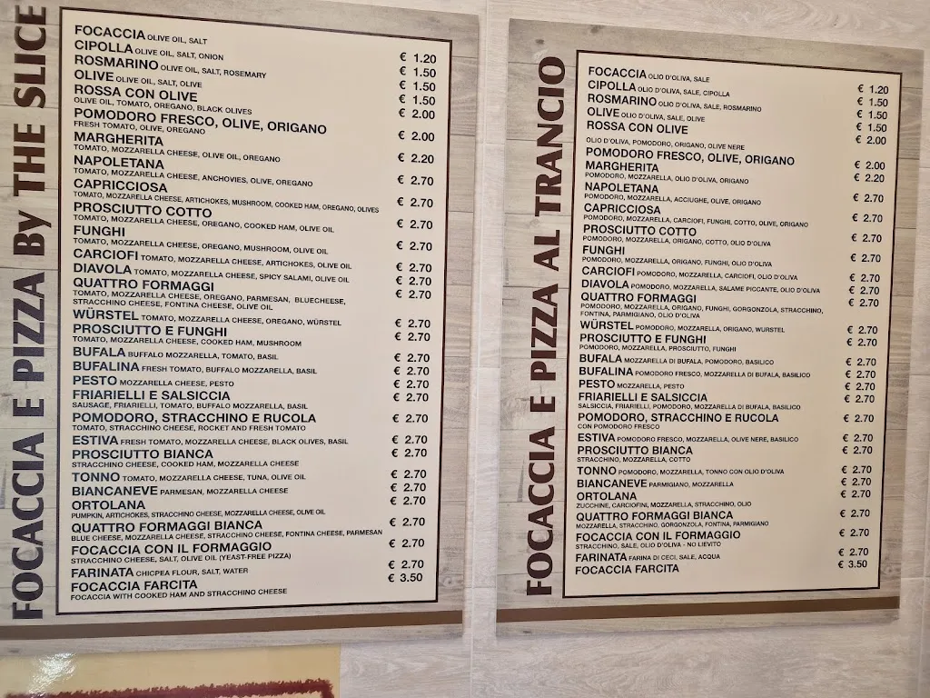 Menu_Focacceria Del Bastione_Laigueglia_immagine_1