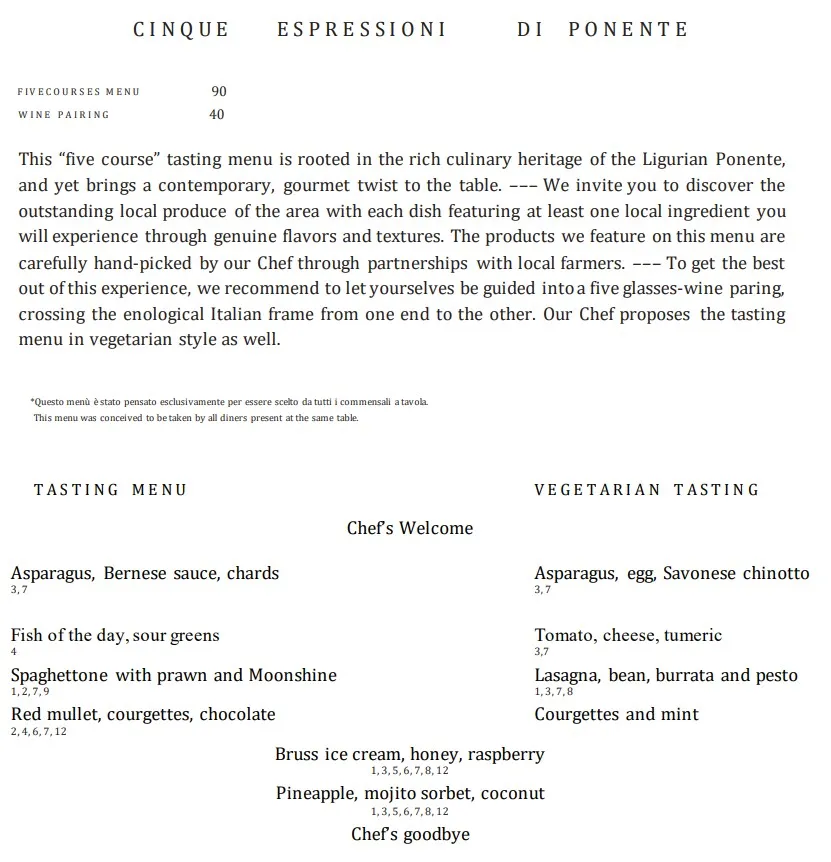 Menu_Ristorante Savô_Laigueglia_image_1