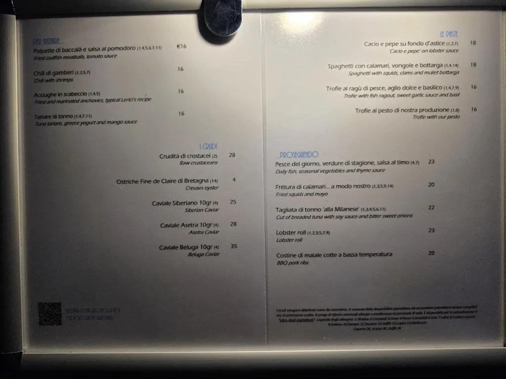 Aleksei_Ristorante glam_Lerici_review