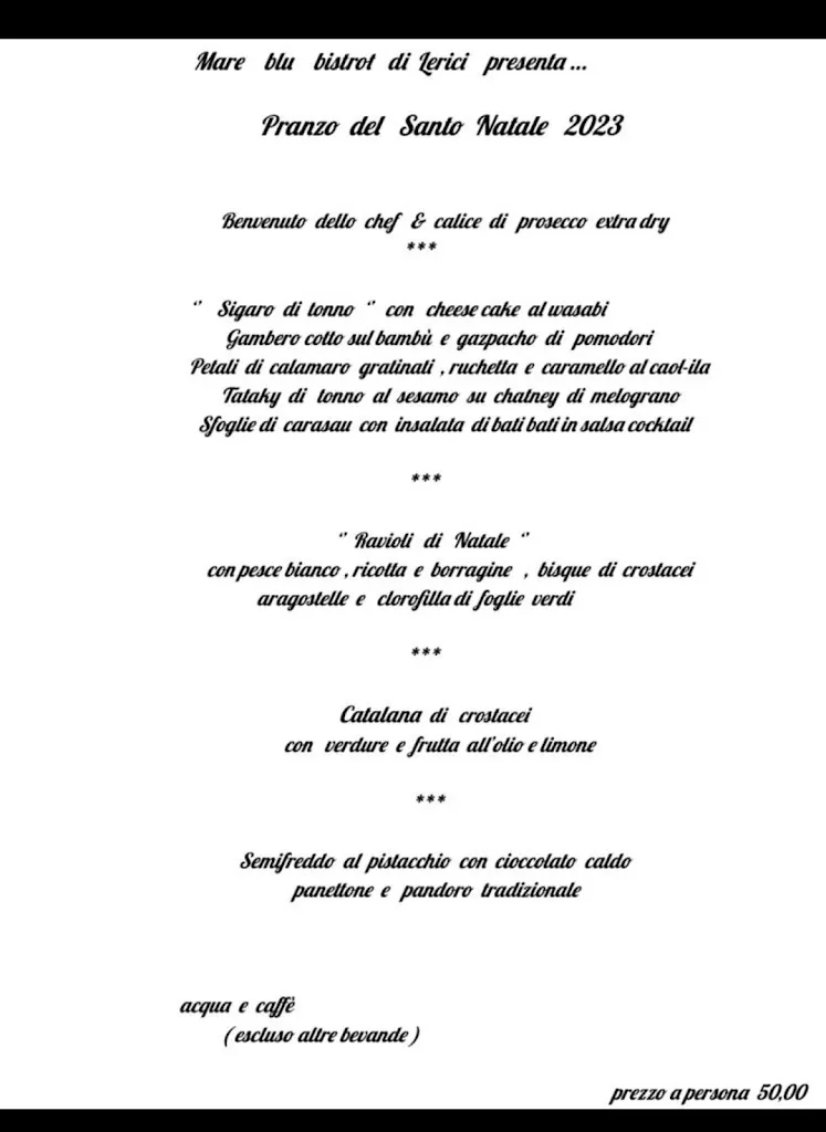 Menu_Mare Blu bistrot_Lerici_image_2