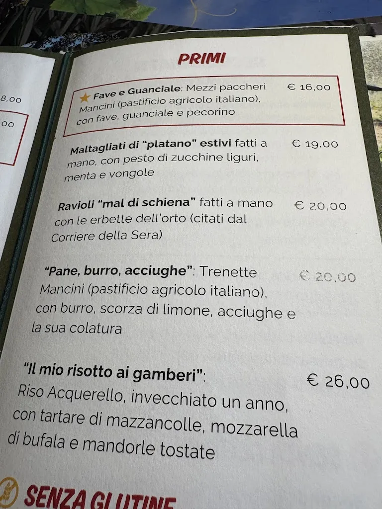 Menu_La Bilaia | Agri Ristorante Gourmet_Lavagna_immagine_1