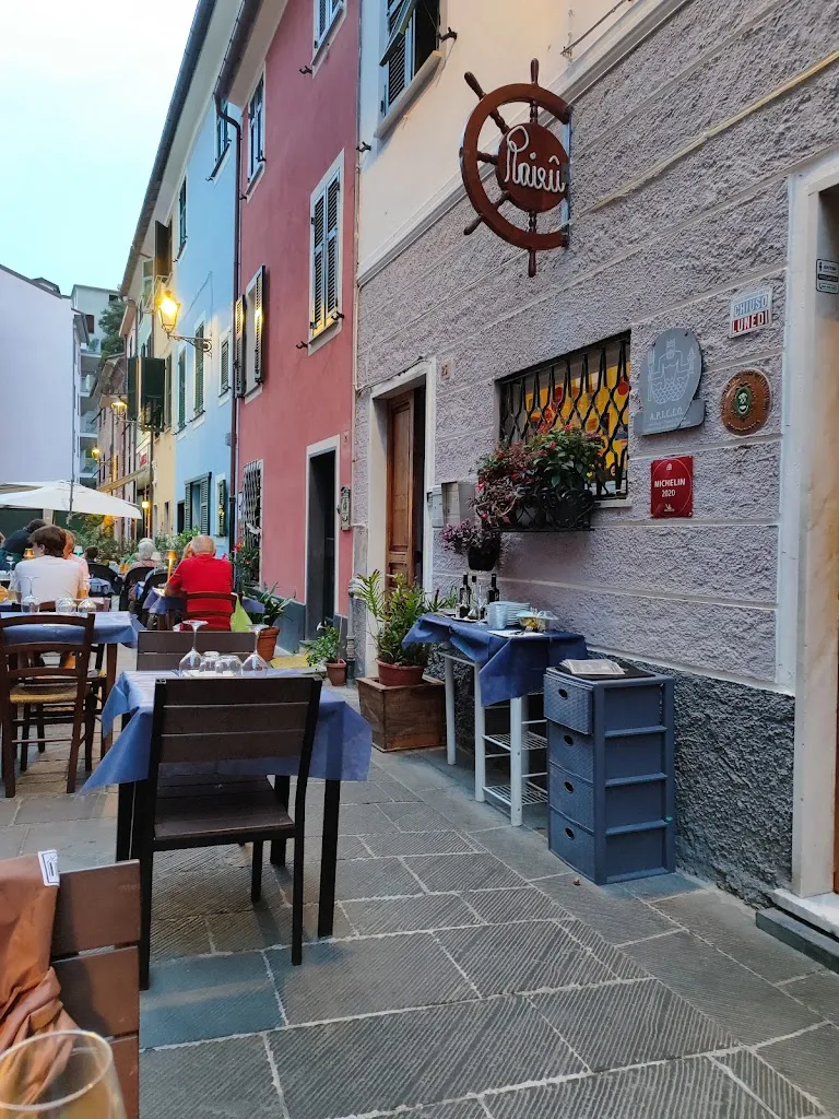 Trattoria Raieü restaurant in Lavagna