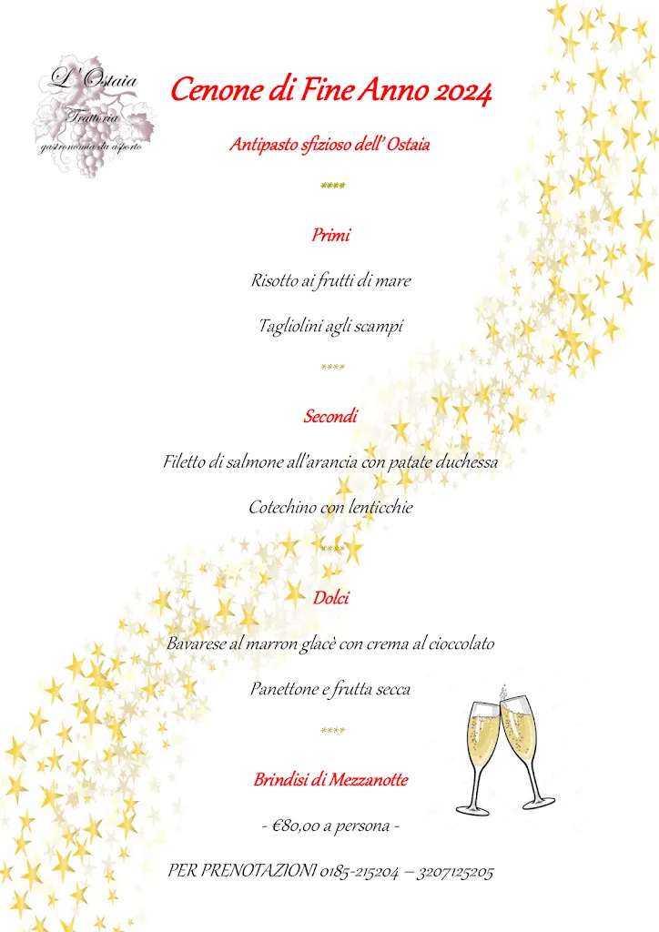 Menu_L'Ostaia Trattoria Gastronomia_Lavagna_immagine_1