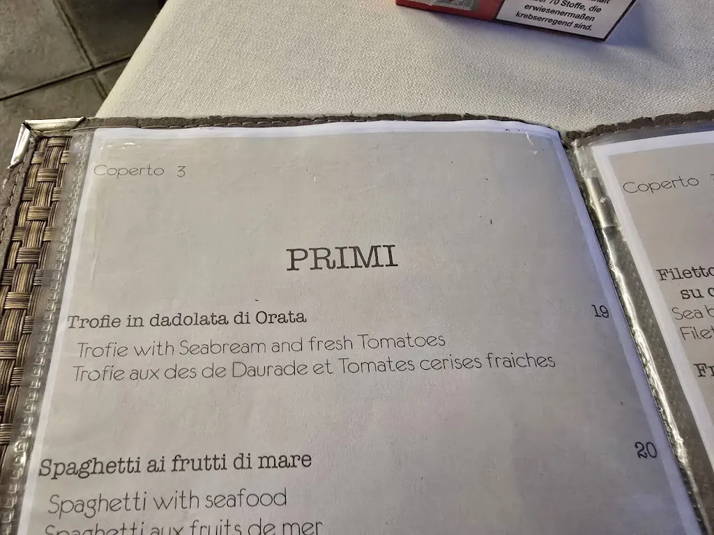 Menu_Le Clarisse LEVANTO_Levanto_immagine_2