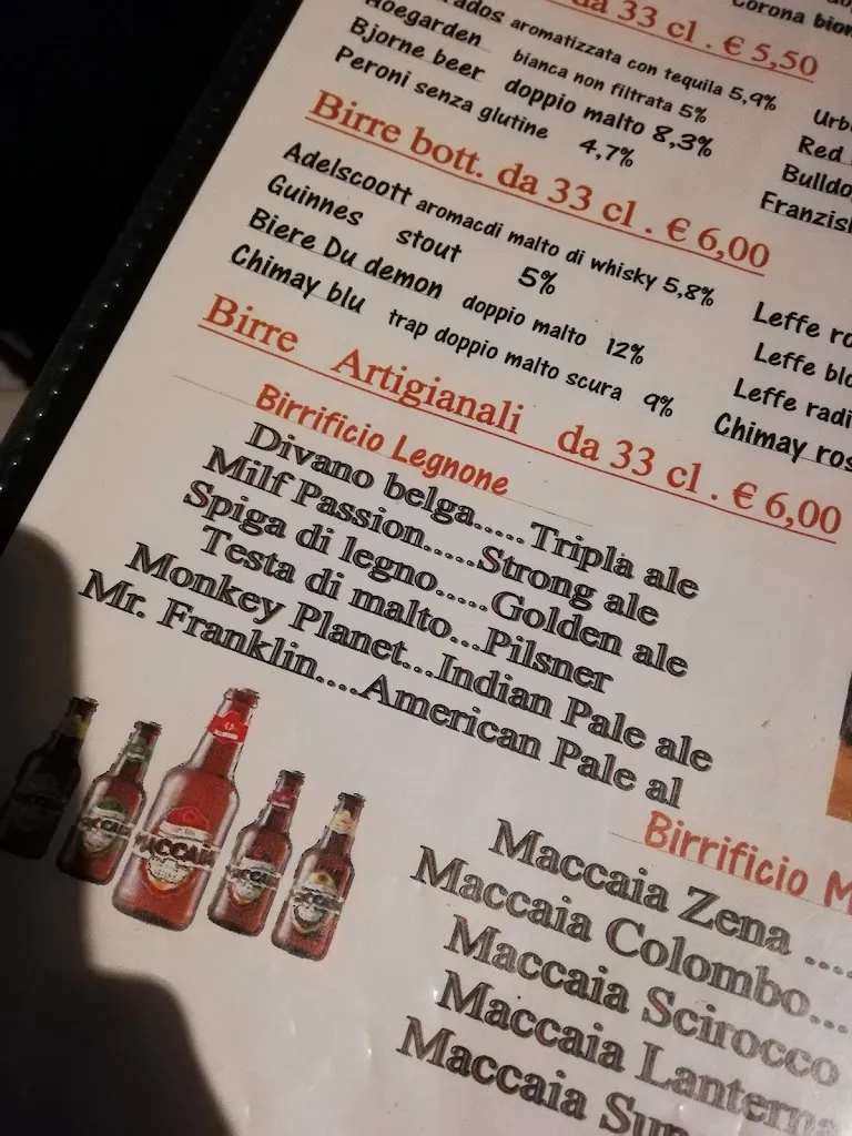 Menu_Osteria Del Gallina_Manesseno_image_1