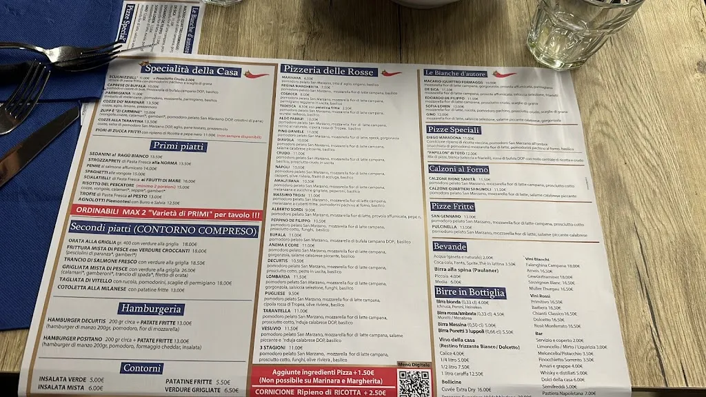 Menu_Trattoria NAPOLETANA_Marina di Andora_image_3