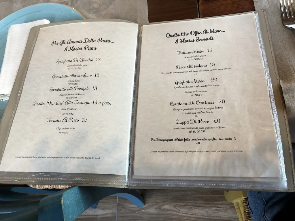 Menu_Osteria La Tortuga di Claudio_La Spezia_image_3