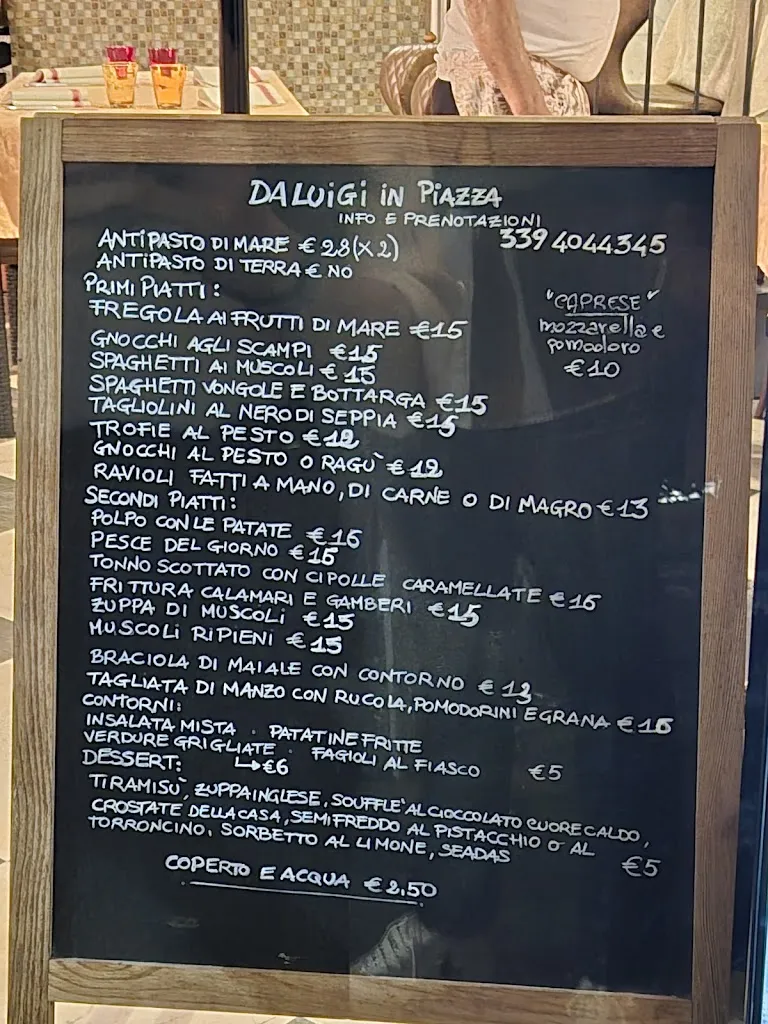 Menu_Da Luigi in Piazza_La Spezia_image_1