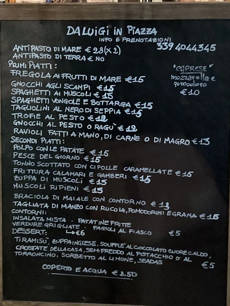 Menu_Da Luigi in Piazza_La Spezia_image_2